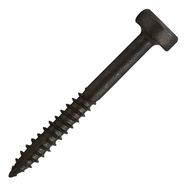 Csh Wood Screw, #6, 1-1/4 in, Plain Stainless Steel Pan Head Square Drive, 7500 PK 0.MPSF06114P17 - main